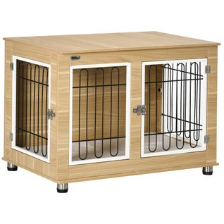 Cage Pour Chien Sur Pied Style Contemporain Avec Coussin