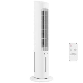 Refroidisseur D'air Colonne 3 Vitesses Télécommande Abs Blanc