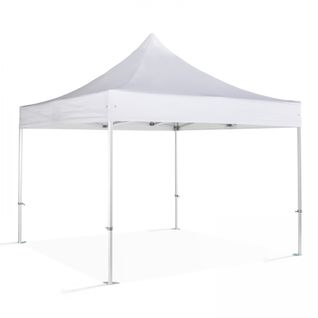Tente Pliante M2 En Aluminium 3x3m 480g/m² 50mm Blanc