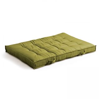 Coussin Pour Palette Matelassé Vert 120 X 80cm