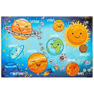 Tapis Plat Pour Chambre D'enfant Multicolore Solar Multicolore 120x170
