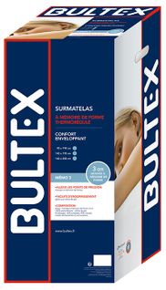 Surmatelas 90x190 cm BULTEX MEMO 3