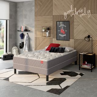 Matelas ressorts 120x200 cm EPEDA MUSE 3 ép.24 cm vue d'ambiance 1