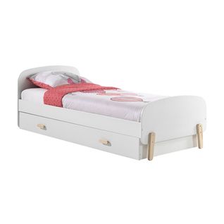 Lit Gigogne 90x200cm Avec Tiroir De Lit - Bodhi White