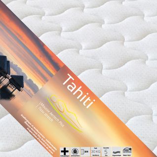 Matelas Mousse 90x190cm Epaisseur 18cm - Tahiti