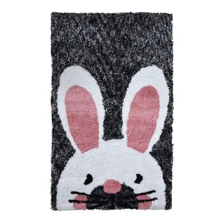 Tapis Enfant 50x80 Rabbit Multicolore