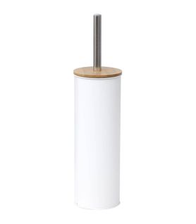 Brosse WC  Blanc/bois