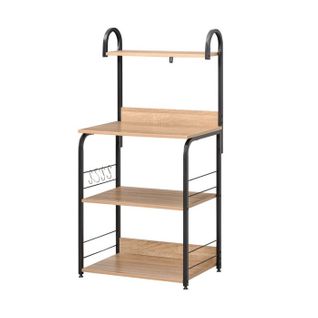 Etagère De Cuisine Benji Bois Et Noir