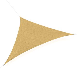 Voile D'ombrage Triangulaire 5x5m Sarah Sable