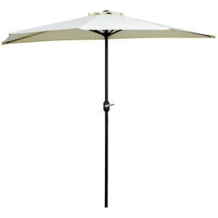 Demi-parasol De Balcon Otto Crème