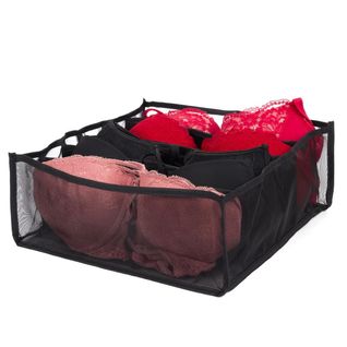 Lot De 6 Rangements "sous-vêtements" 32cm Noir