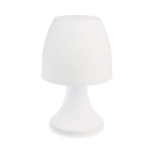 Lot 2x Lampe LED - H. 19,5 Cm. - Blanc