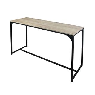 Console D'entrée Loft - Bois Et Métal