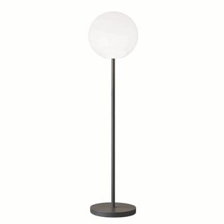 Lampadaire Extérieur Sans Fil Luny Blanc Polyéthylène H150cm