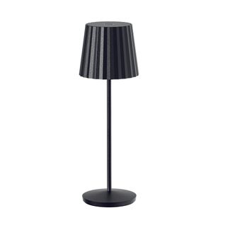 Lampe De Table Sans Fil Abby Noir H30cm