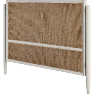 Tête De Lit Bois Blanc 160x6x110cm