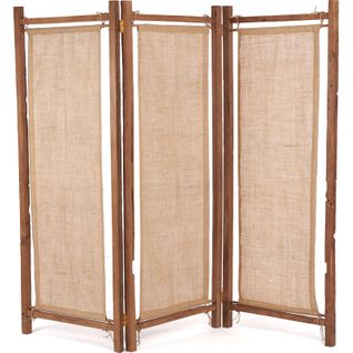 Paravent Zenbu En Teck Recyclé Bazar Bizar