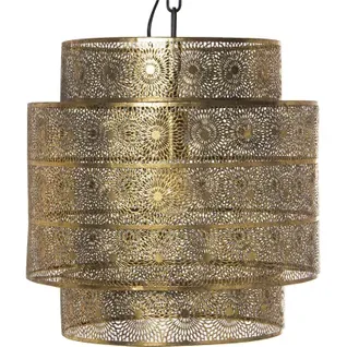 Suspension élégance Dorée Pour Déco Chic Et Lumineuse