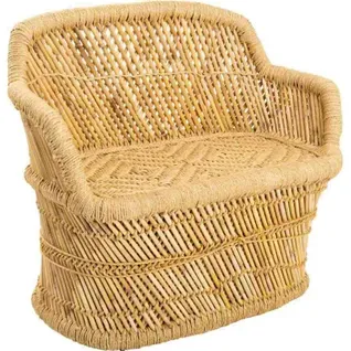 Canapé Enfant En Bambou Et Corde Naturelle Élégant