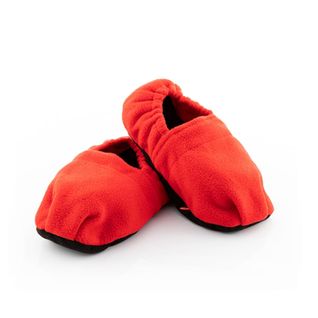 Chaussons Chauffants Micro-ondes - Rouge