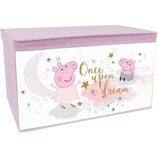 Peppa Pig Coffre à Jouets - Pliable - 55,5 X 34,5 X 34 Cm - Pour Enfant