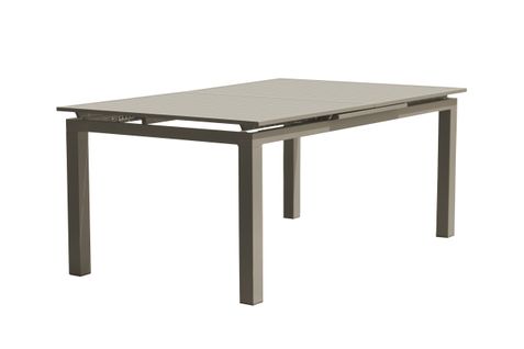 Table De Jardin 10 Places En Aluminium - Taupe - Zahara