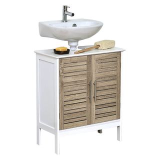 Meuble Sous Lavabo Bicolore Stockholm