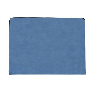 Tête De Lit En Tissu Bleu 160 Cm Olvera