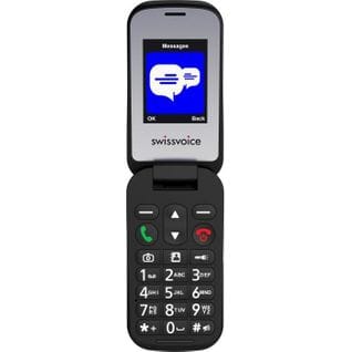 Téléphone Portable À Clapet S24 Débloqué 2g Noir
