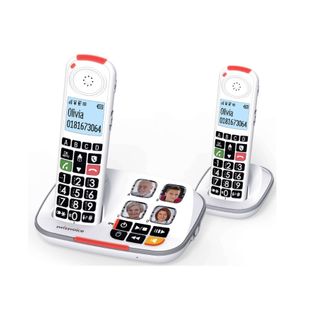Téléphone Sans Fil Dect Avec Répondeur Blanc - Xtra2355duo
