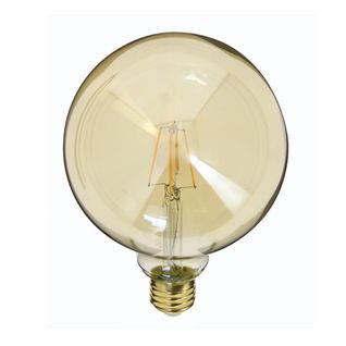 Ampoule globe déco LED 4W équiv 30W 350lm E27 Ambre