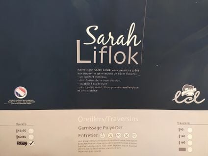Oreiller 65x65 cm Sarah Liflock