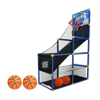 Dunk Panier De Basket Avec 2 Ballons Pour Enfant Dès 3 Ans    Bleu