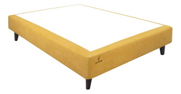 Sommier ressorts 140x190 cm NUIT FAUBOURG HONORE jaune