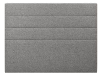 Tête de lit tissu L.200 cm NUIT FAUBOURG VICTOIRE anthracite
