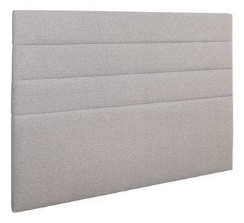 Tête de lit tissu L.200 cm NUIT FAUBOURG VICTOIRE gris clair