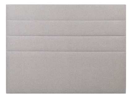 Tête de lit tissu L.160 cm NUIT FAUBOURG VICTOIRE gris clair