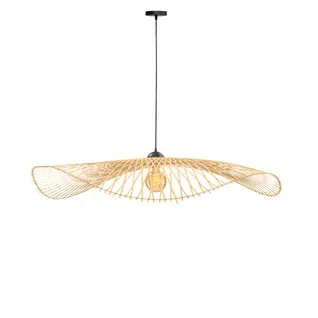 Suspension D100 Cm En Bambou Avec Fil Noir - Jipi