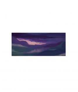 Toile De Lit Crépuscule - Violet - 140