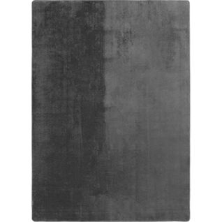 Tapis 240x340cm Poils Doux Lavable Gris
