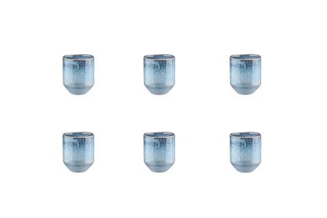 Lot De 6 Tasses En Grès Bleu D5.3