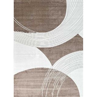 Tapis Motif Nancy 98 Marron - 160x230 Cm