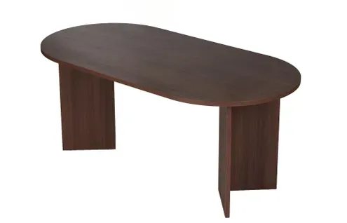 Table à Manger En Bois "sablin" - 180 X 89 X 75 Cm - Noyer