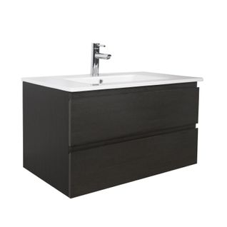 Meuble Simple Vasque  80cm + Vasque Sorrento