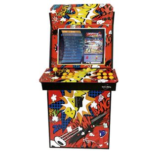 Borne D'arcade Inovaley Xxl 1000 Jeux Type Retrogamer Avec Ecran 19" - 15 Boutons - 2 Joystick