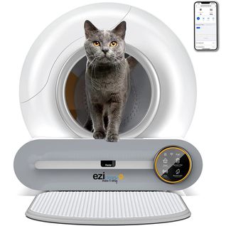 Litière Robot Autonettoyante Connectée - Maison De Toilette Pour Chat Catbot K8i