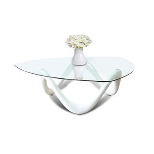 Table Basse De Salon Blanche - Niagara