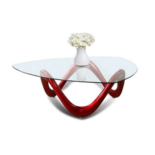 Table Basse De Salon Rouge - Niagara