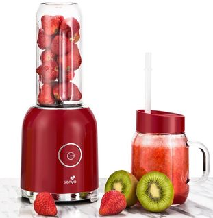 Blender Smoothie Avec 2 Bouteilles Portables Juicy Delight