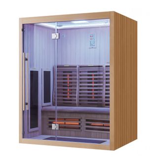 Sauna Infrarouge Boreal® Signature 160 à Spectre Complet - 160x120x205